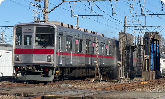 車両洗浄線体験乗車